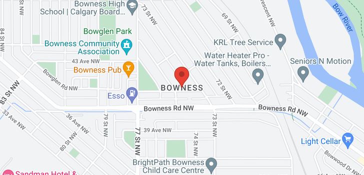 map of 4647 84 ST NW